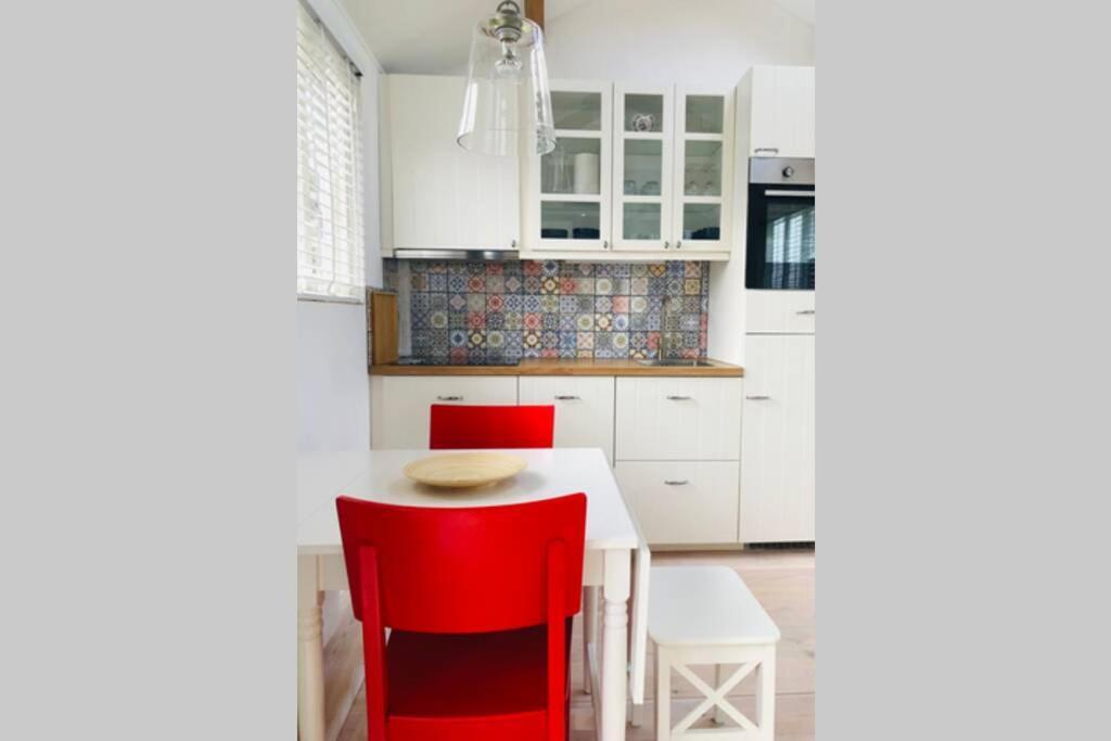 Tiny House In Tuin Van De Statige Villa Mariahof ドルドレヒト エクステリア 写真