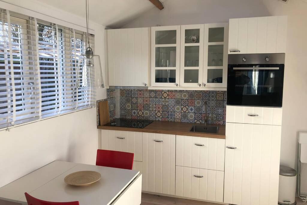 Tiny House In Tuin Van De Statige Villa Mariahof ドルドレヒト エクステリア 写真