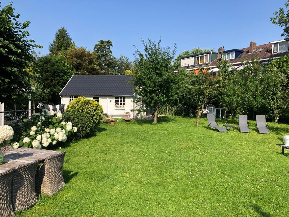 Tiny House In Tuin Van De Statige Villa Mariahof ドルドレヒト エクステリア 写真